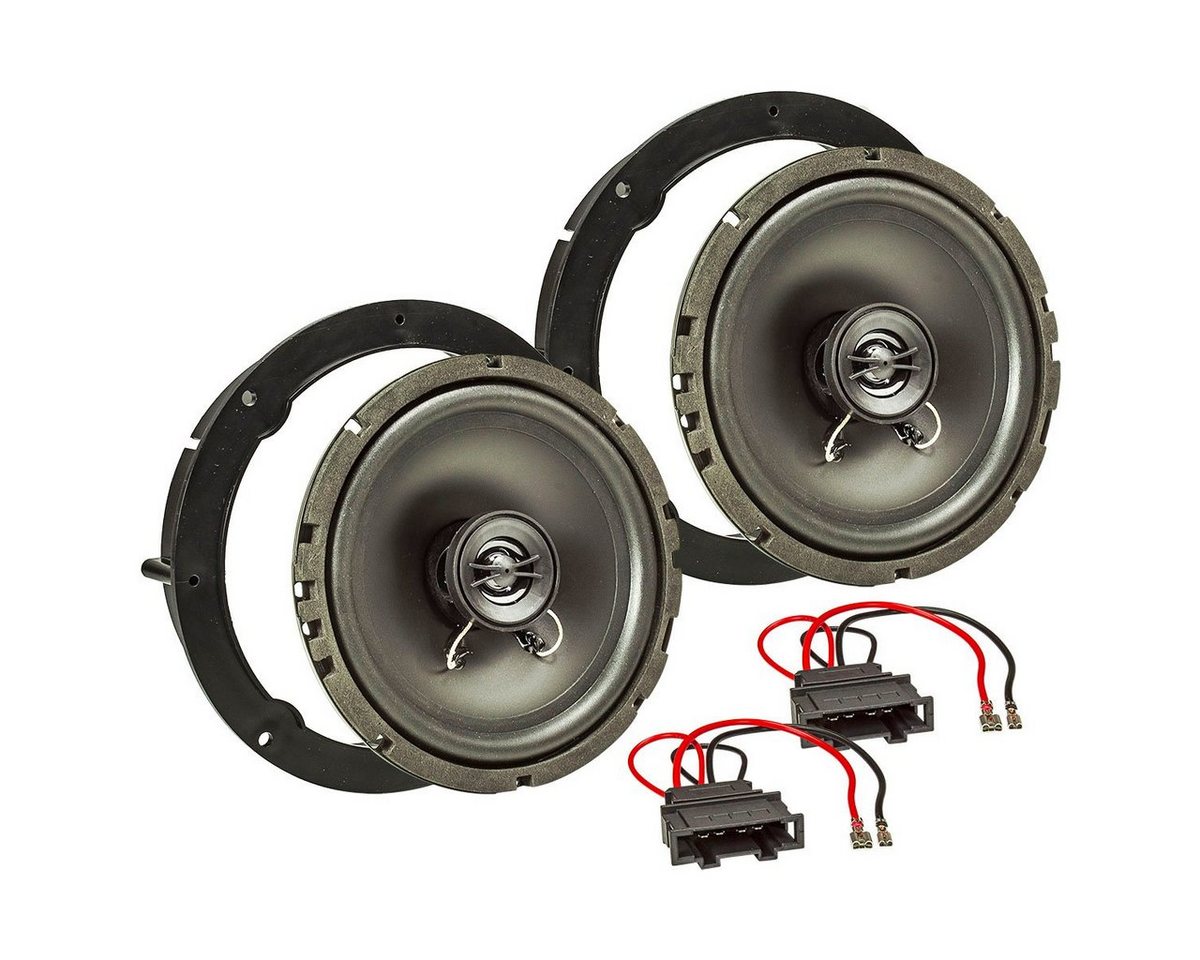 tomzz Audio TA16.5-Pro Lautsprecherset passt für VW Golf 4 5 6 7 Polo Passat Up Am Auto-Lautsprecher von Tomzz Audio