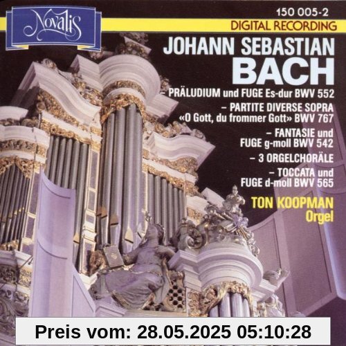 Johann Sebastian Bach - Orgelwerke - Vol. 1 von Ton Koopman