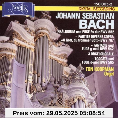 Johann Sebastian Bach - Orgelwerke - Vol. 1 von Ton Koopman