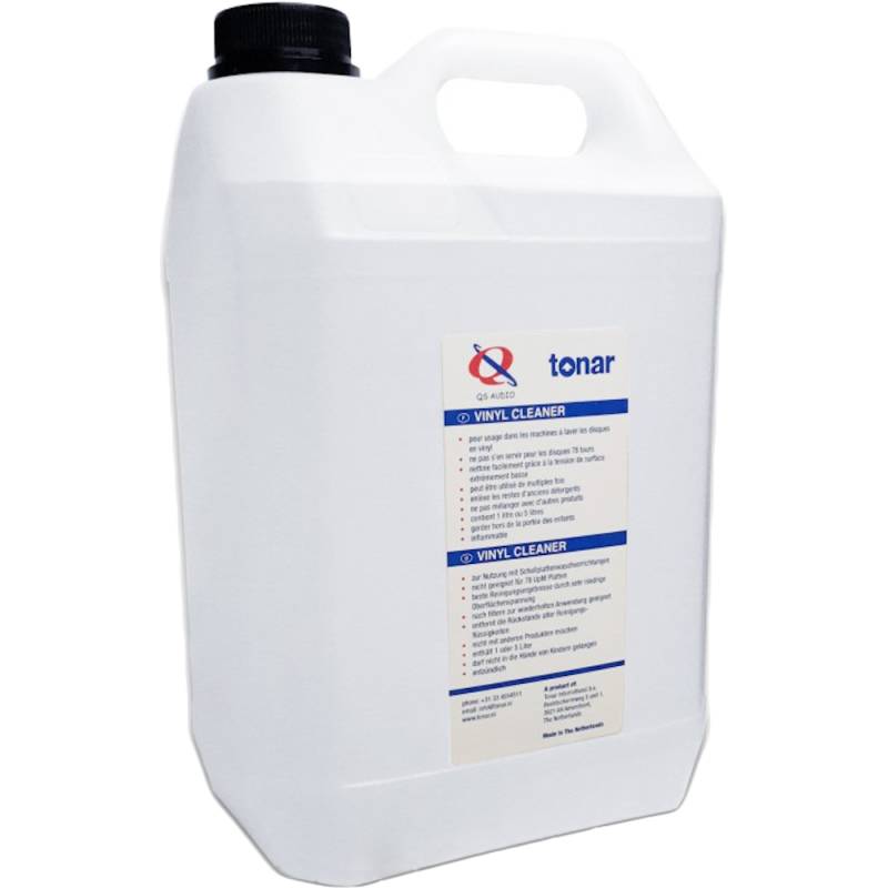 Tonar QS-Audio 5L Vinyl Record Cleaning Fluid, 1L von Tonar