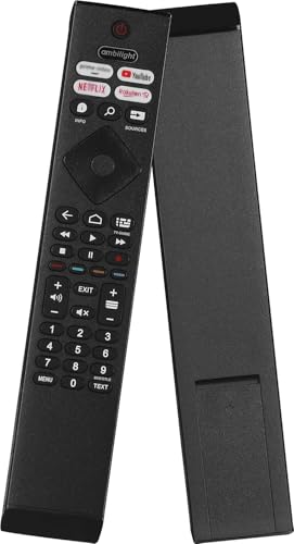 BRC0984501 Ersatz-Fernbedienung kompatibel mit Philips LCD LED Smart TV 7900 Serie 398GR10B, mit RakutenTV Netflix Tasten BRC0984501 Ersatz-Fernbedienung kompatibel mit Philips LCD LED Smart TV 7900 Serie 398GR10B, mit RakutenTV Netflix Tasten von ToneRiso
