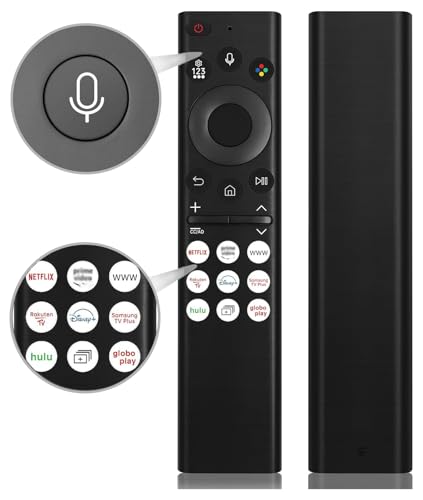 Universal Fernbedienung mit Sprachfunktion für Samsung Smart TV BN59-01175N AA59-00603A AA59-00741A AA59-00786A AA59-00602A BN59-01247A AA59-00743A Kompatibel mit Alle für Samsung Fernbedienung Universal Fernbedienung mit Sprachfunktion für Samsung Smart TV BN59-01175N AA59-00603A AA59-00741A AA59-00786A AA59-00602A BN59-01247A AA59-00743A Kompatibel mit Alle für Samsung Fernbedienung von ToneRiso
