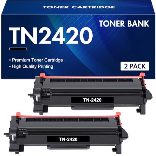 Toner Bank TN2420 TN-2420 TN-2410 TN2410 MFC-L2710DW Toner für Brother MFC L2710DW HL-L2350DW MFC-L2710DN DCP-L2530DW HL-L2310D MFC-L2750DW DCP-L2510D MFC-L2730DW HL-L2375DW DCP-L2550DN TN 2420 Tray von Toner Bank