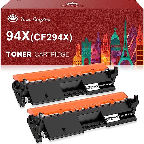 Toner Kingdom CF294X Toner Kompatibel für HP 94X CF294X 94A CF294A für Laserjet Pro MFP M148dw M148fdw M148, Laserjet Pro M118dw M118 (Schwarz, 2-Pack) von Toner Kingdom
