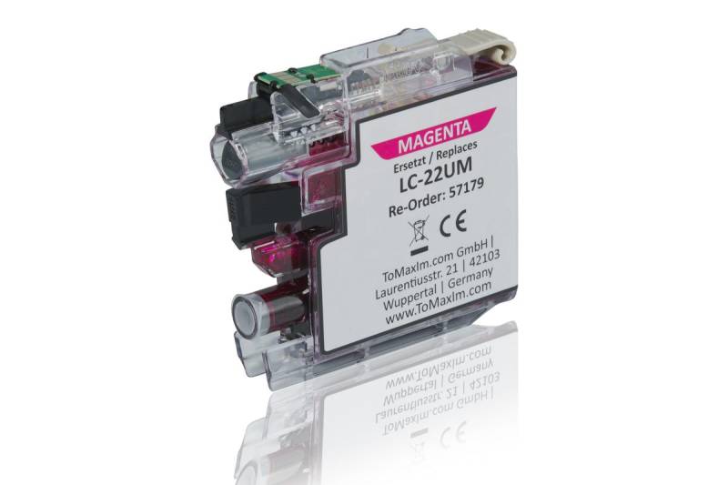 Kompatibel zu Brother LC-22UM Tintenpatrone, magenta von TonerPartner