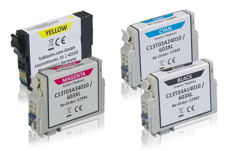 Kompatibel zu Epson C 13 T 03A64010 / 603XL Tintenpatrone, multipack von TonerPartner