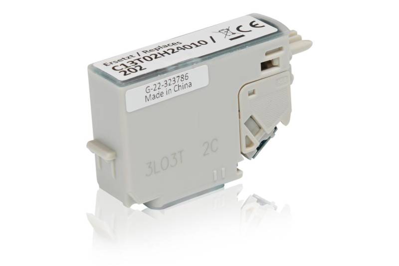 Kompatibel zu Epson C13T02F24010 / 202 Tintenpatrone cyan von TonerPartner