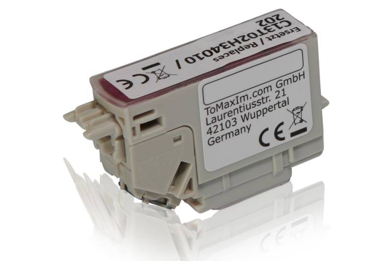 Kompatibel zu Epson C13T02F34010 / 202 Tintenpatrone magenta von TonerPartner