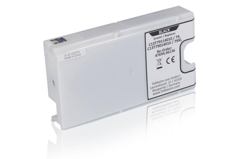 Kompatibel zu Epson C13T79114010 / 79 Tintenpatrone, schwarz von TonerPartner