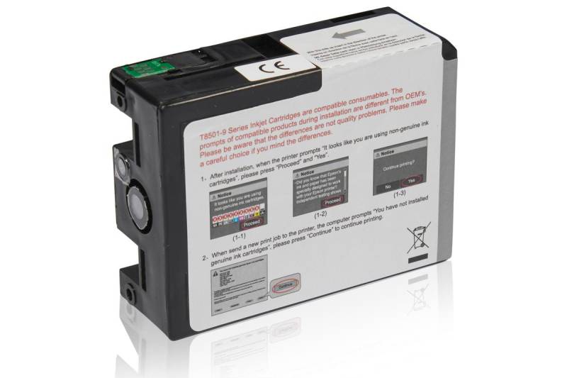 Kompatibel zu Epson C13T850700 / T8507 Tintenpatrone, schwarz von TonerPartner