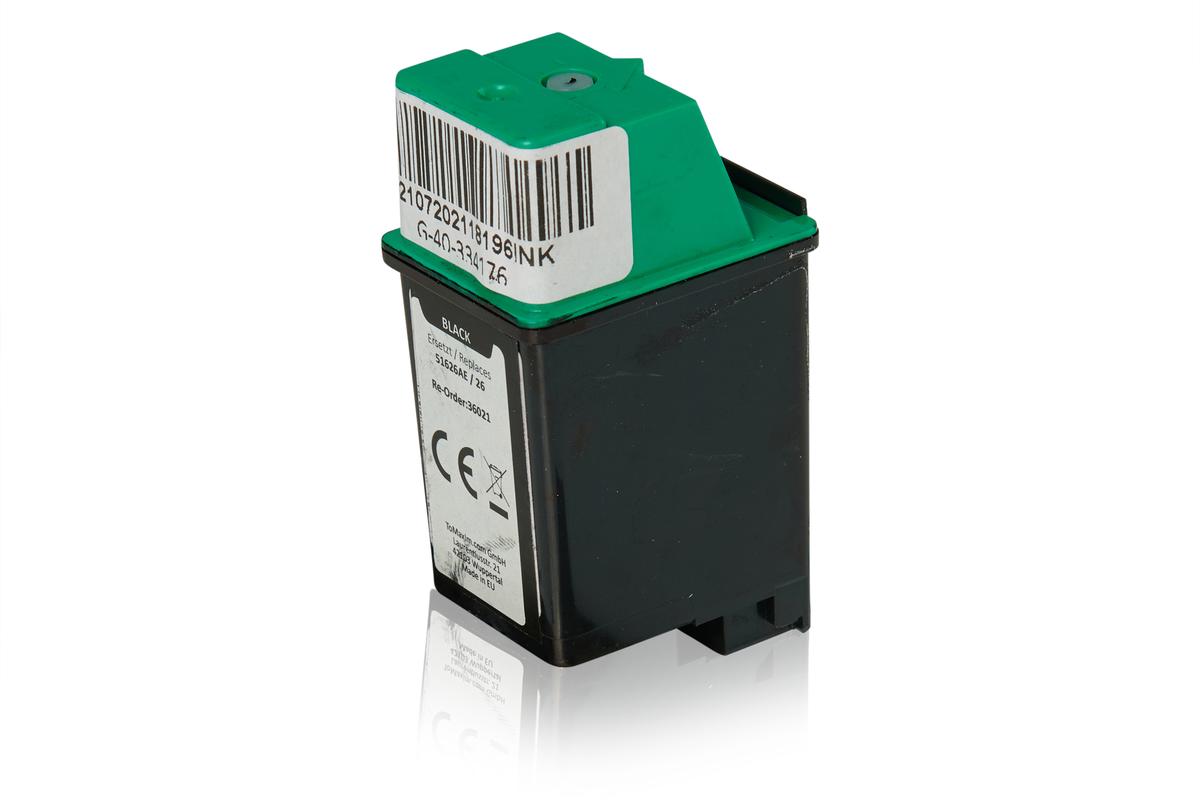 Kompatibel zu HP 51626AE / 26 Druckkopfpatrone, schwarz Kompatibel zu HP 51626AE / 26 Druckkopfpatrone, schwarz von TonerPartner