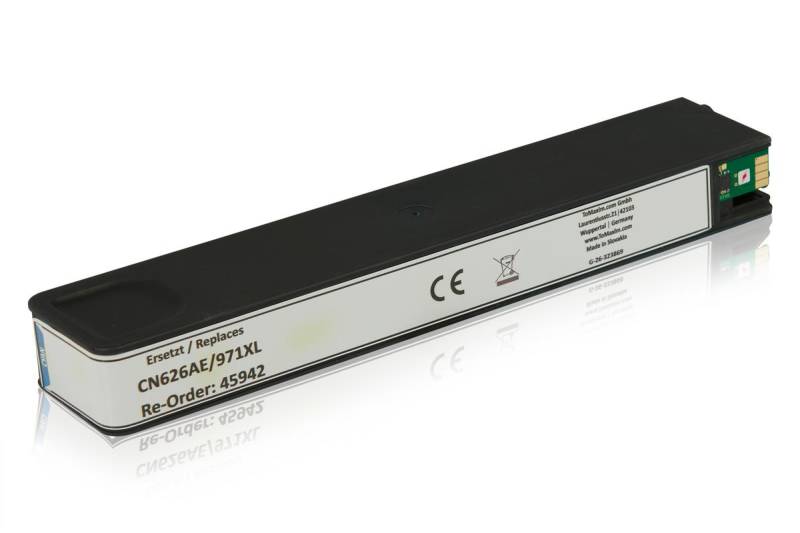 Kompatibel zu HP CN626AE / 971XL Tintenpatrone, cyan von TonerPartner
