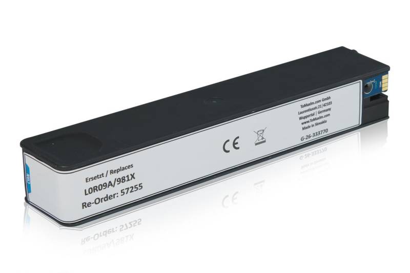 Kompatibel zu HP L0R13A / 981Y Tintenpatrone, cyan von TonerPartner