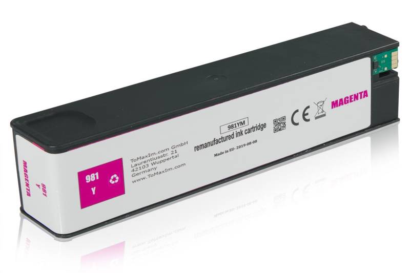 Kompatibel zu HP L0R14A / 981Y Tintenpatrone, magenta von TonerPartner