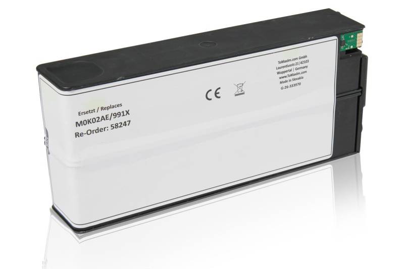 Kompatibel zu HP M0K02AE / 991X Tintenpatrone, schwarz von TonerPartner