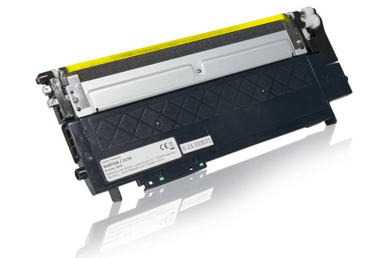 Kompatibel zu HP W2072A / 117A Tonerkartusche, gelb von TonerPartner