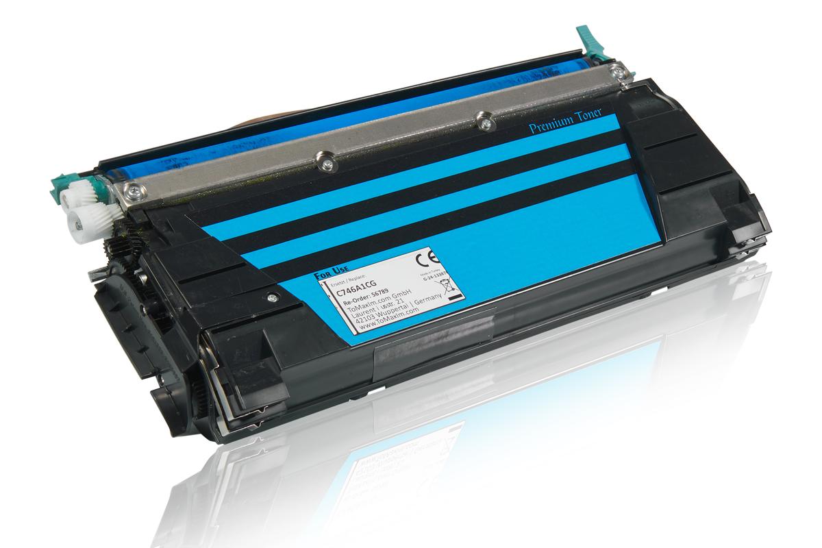 Kompatibel zu Lexmark C746A1CG Tonerkartusche, cyan Kompatibel zu Lexmark C746A1CG Tonerkartusche, cyan von TonerPartner