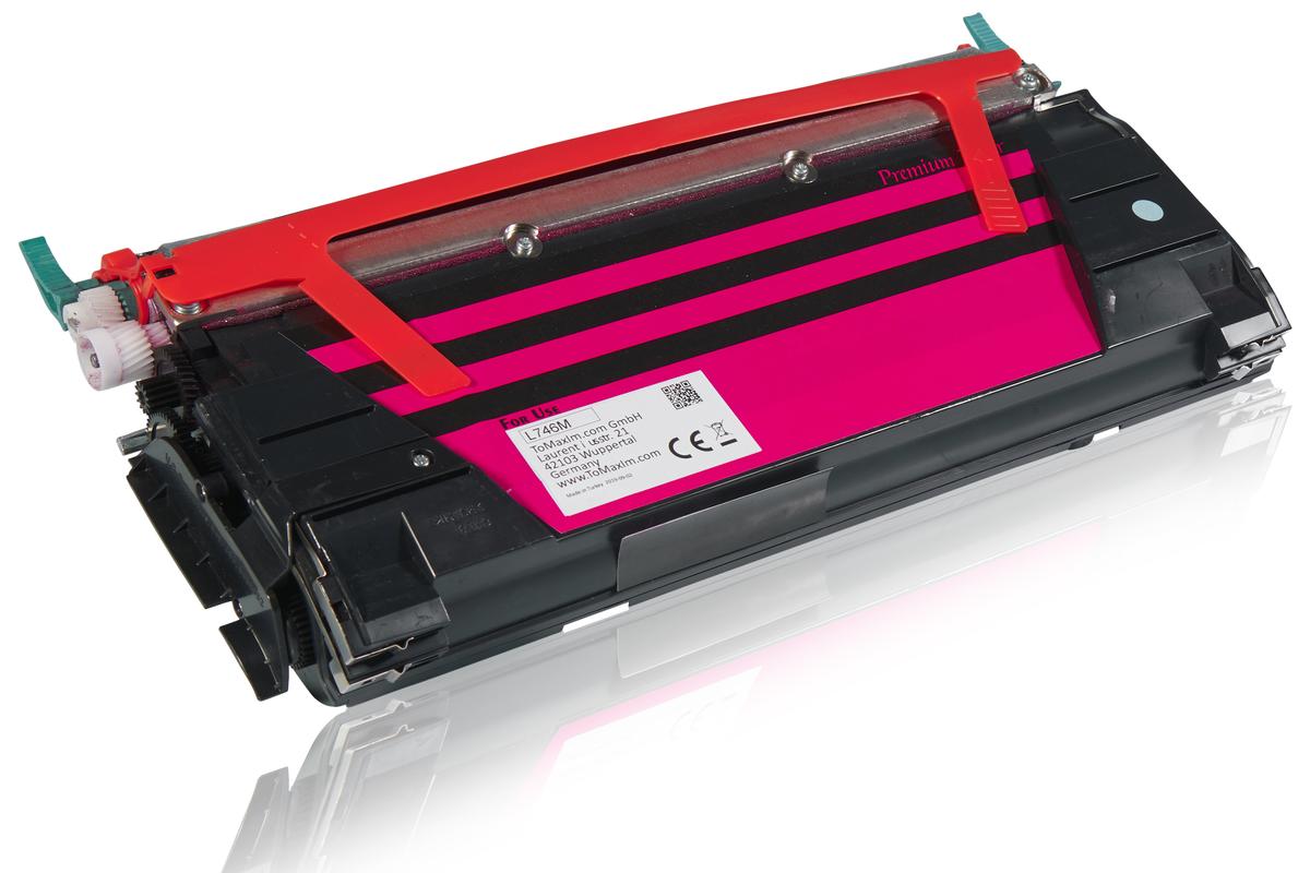 Kompatibel zu Lexmark C746A1MG Tonerkartusche, magenta Kompatibel zu Lexmark C746A1MG Tonerkartusche, magenta von TonerPartner