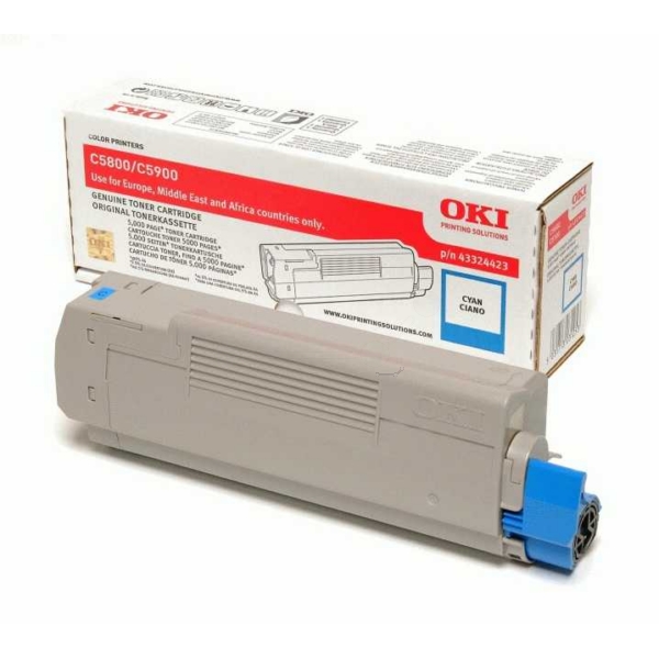 Original OKI 43324423 Toner cyan Original OKI 43324423 Toner cyan von OKI