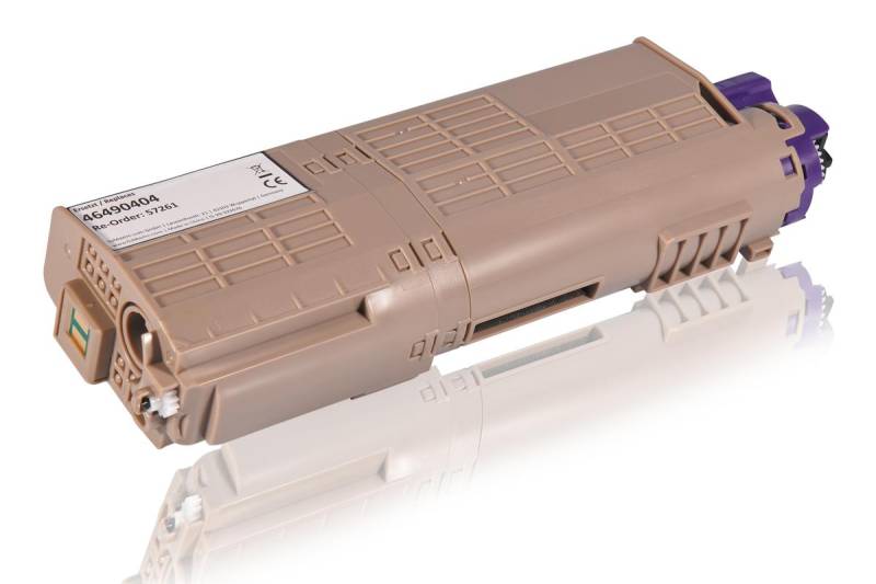 Kompatibel zu OKI 46490404 Tonerkartusche, schwarz von TonerPartner