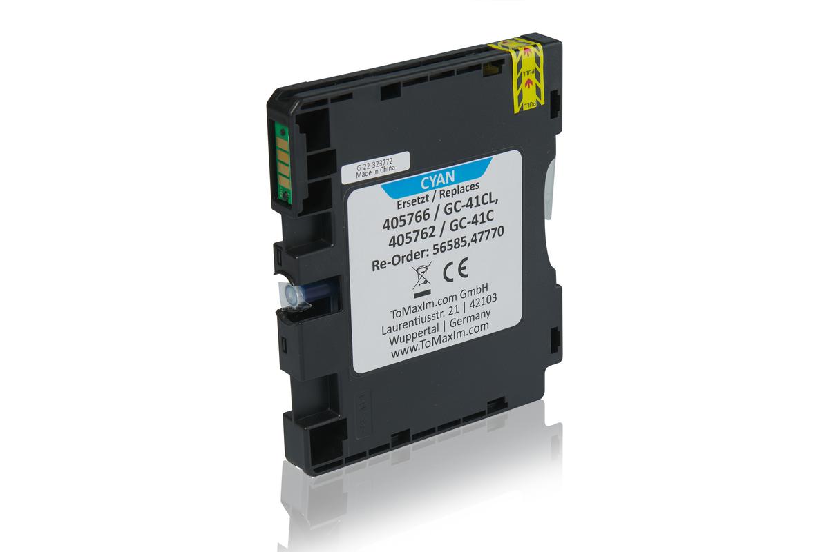 Kompatibel zu Ricoh 405766 / GC-41CL Gelkartusche, cyan Kompatibel zu Ricoh 405766 / GC-41CL Gelkartusche, cyan von TonerPartner