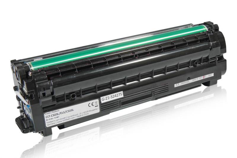 Kompatibel zu Samsung CLT-C503L/ELS / C503L Tonerkartusche, cyan von TonerPartner