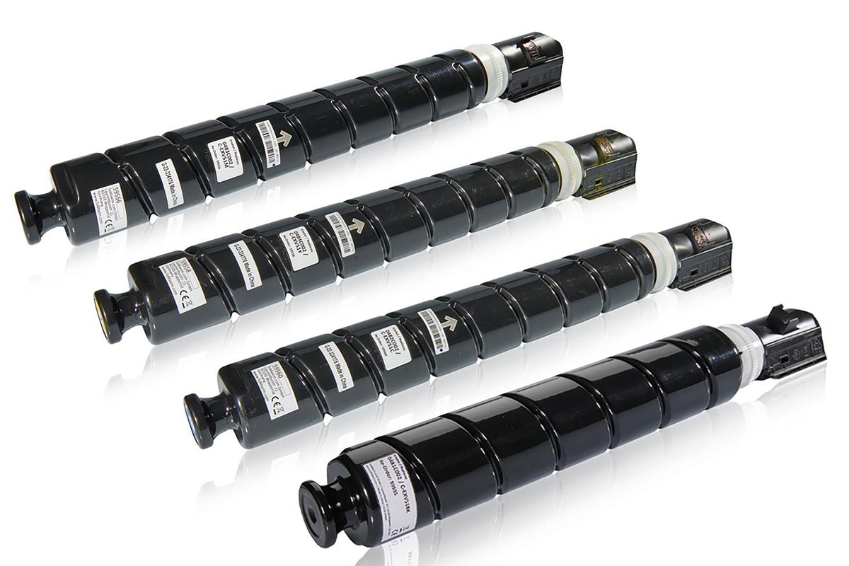 Multipack kompatibel zu Canon 0481C002 / C-EXV51BK enthält 4x Tonerkartusche von TonerPartner