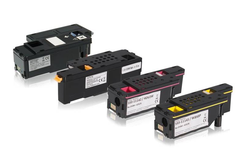Multipack kompatibel zu Dell 593-11140 / DC9NW enthält 1xBK, 1xC, 1xM, 1xY von TonerPartner