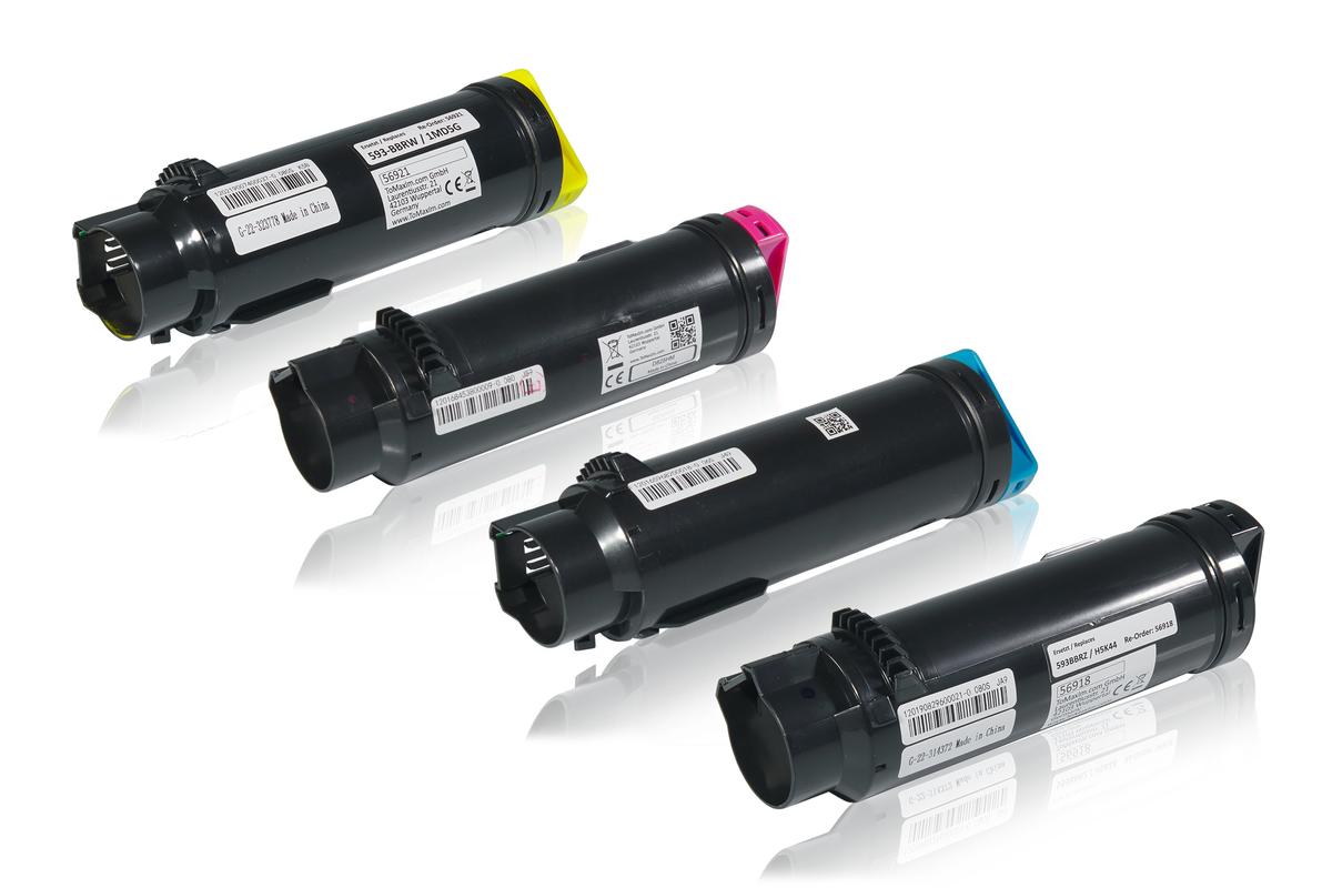 Multipack kompatibel zu Dell 593-BBRZ enthält 4x Tonerkartusche von TonerPartner