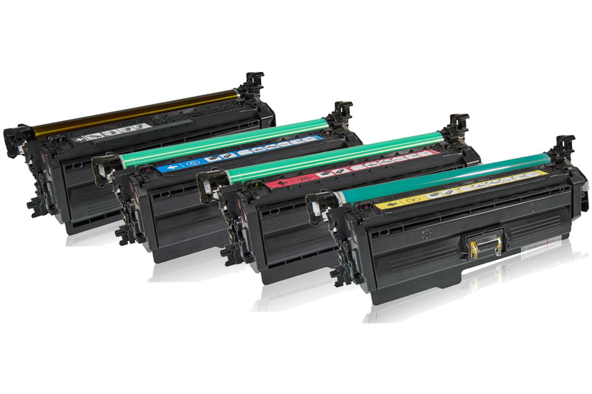 Multipack kompatibel zu HP 654A / 654X enthält 4x Tonerkartusche von TonerPartner