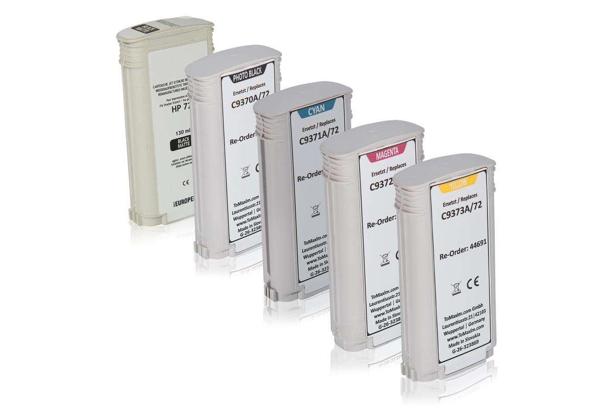 Multipack kompatibel zu HP C9370A / 72 enthält 5 x Tintenpatrone Multipack kompatibel zu HP C9370A / 72 enthält 5 x Tintenpatrone von TonerPartner