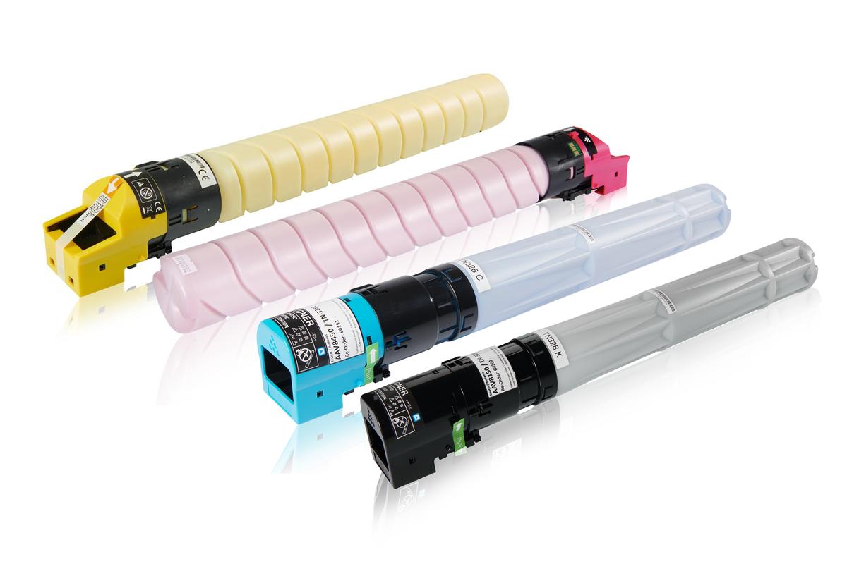 Multipack kompatibel zu Konica Minolta AAV8150 / TN-328 enthält 4x Tonerkartusche Multipack kompatibel zu Konica Minolta AAV8150 / TN-328 enthält 4x Tonerkartusche von TonerPartner