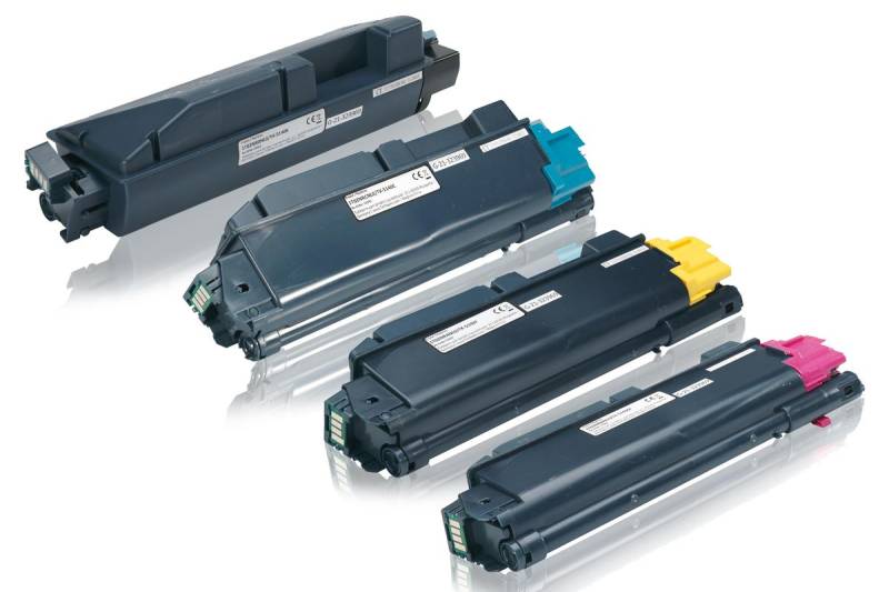 Multipack kompatibel zu Kyocera 1T02NR0NL0 / TK5140 enthält 4x Tonerkartusche von TonerPartner