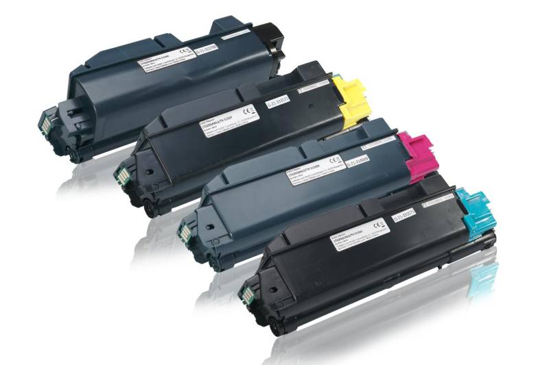 Multipack kompatibel zu Kyocera 1T02NS0NL0 / TK5150 enthält 4x Tonerkartusche von TonerPartner