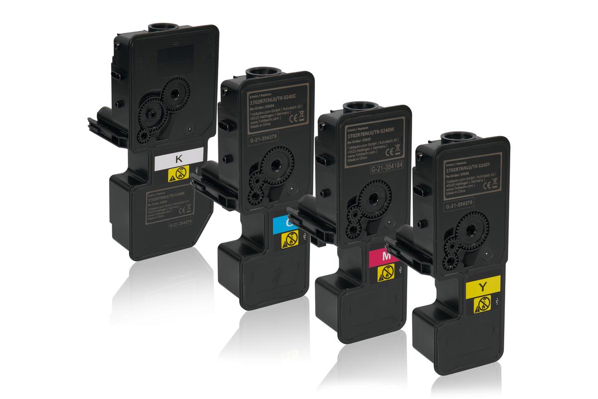 Multipack kompatibel zu Kyocera 1T02R70NL0 / TK-5240 enthält 4x Tonerkartusche Multipack kompatibel zu Kyocera 1T02R70NL0 / TK-5240 enthält 4x Tonerkartusche von TonerPartner