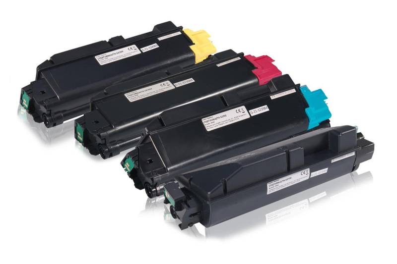 Multipack kompatibel zu Kyocera 1T02TVxNL0 / TK-5270x enthält 4x Tonerkartusche von TonerPartner