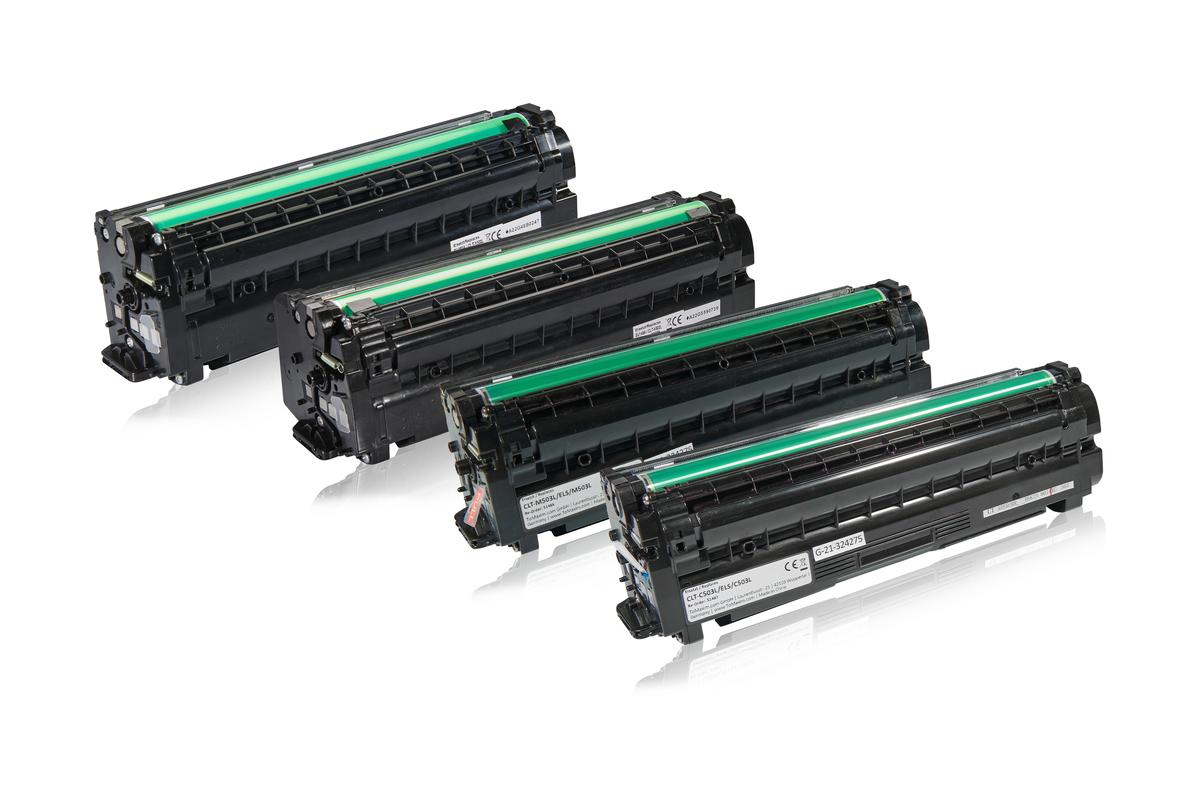Multipack kompatibel zu Samsung CLTK503LELS / K503L enthält 4x Tonerkartusche Multipack kompatibel zu Samsung CLTK503LELS / K503L enthält 4x Tonerkartusche von TonerPartner