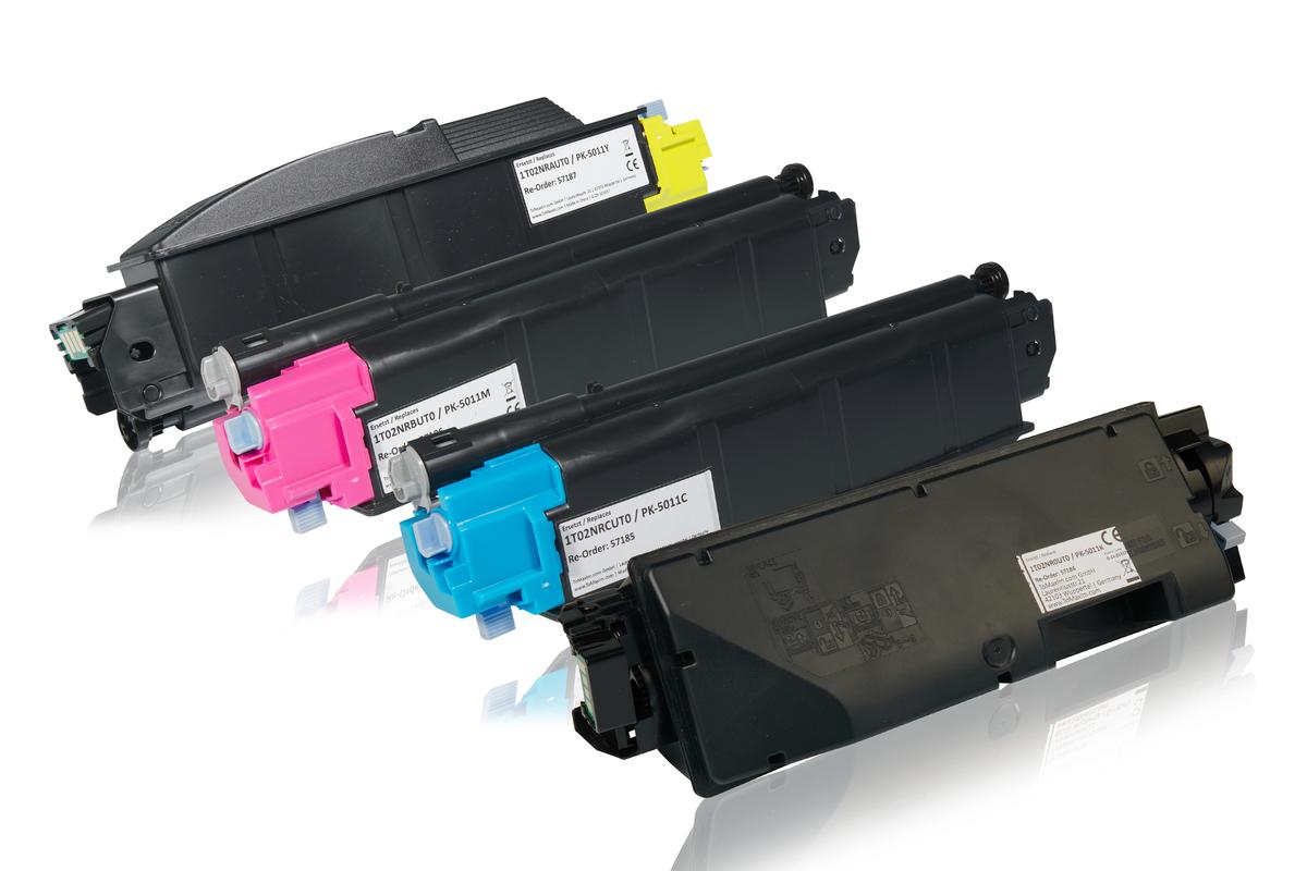 Multipack kompatibel zu Utax 1T02NR0UT0 / PK5011 enthält 4x Tonerkartusche Multipack kompatibel zu Utax 1T02NR0UT0 / PK5011 enthält 4x Tonerkartusche von TonerPartner