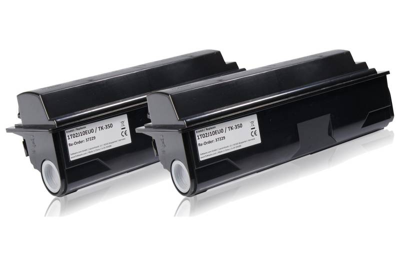 Sparset kompatibel zu Kyocera 1T02J10EU0 / TK-350 enthält 2x Tonerkartusche von TonerPartner