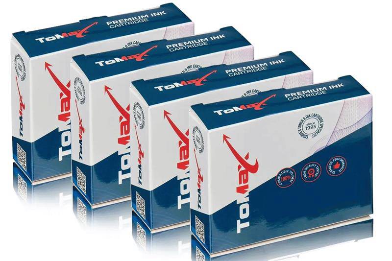 ToMax Multipack ersetzt Canon 918xB001 / PGI-1500XLx enthält 4 x Tintenpatrone von TonerPartner