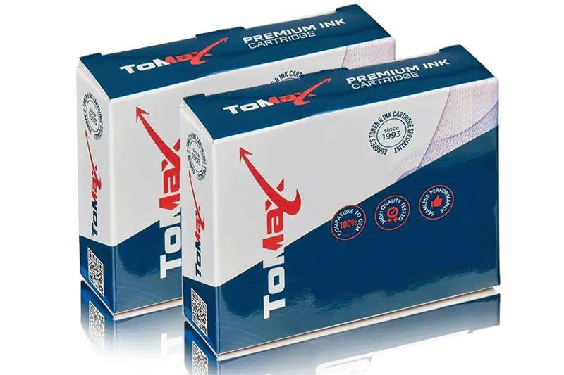 ToMax Multipack ersetzt HP C8767EE / 339 + C9363EE / 344 enthält 2 x Druckkopfpatrone von TonerPartner