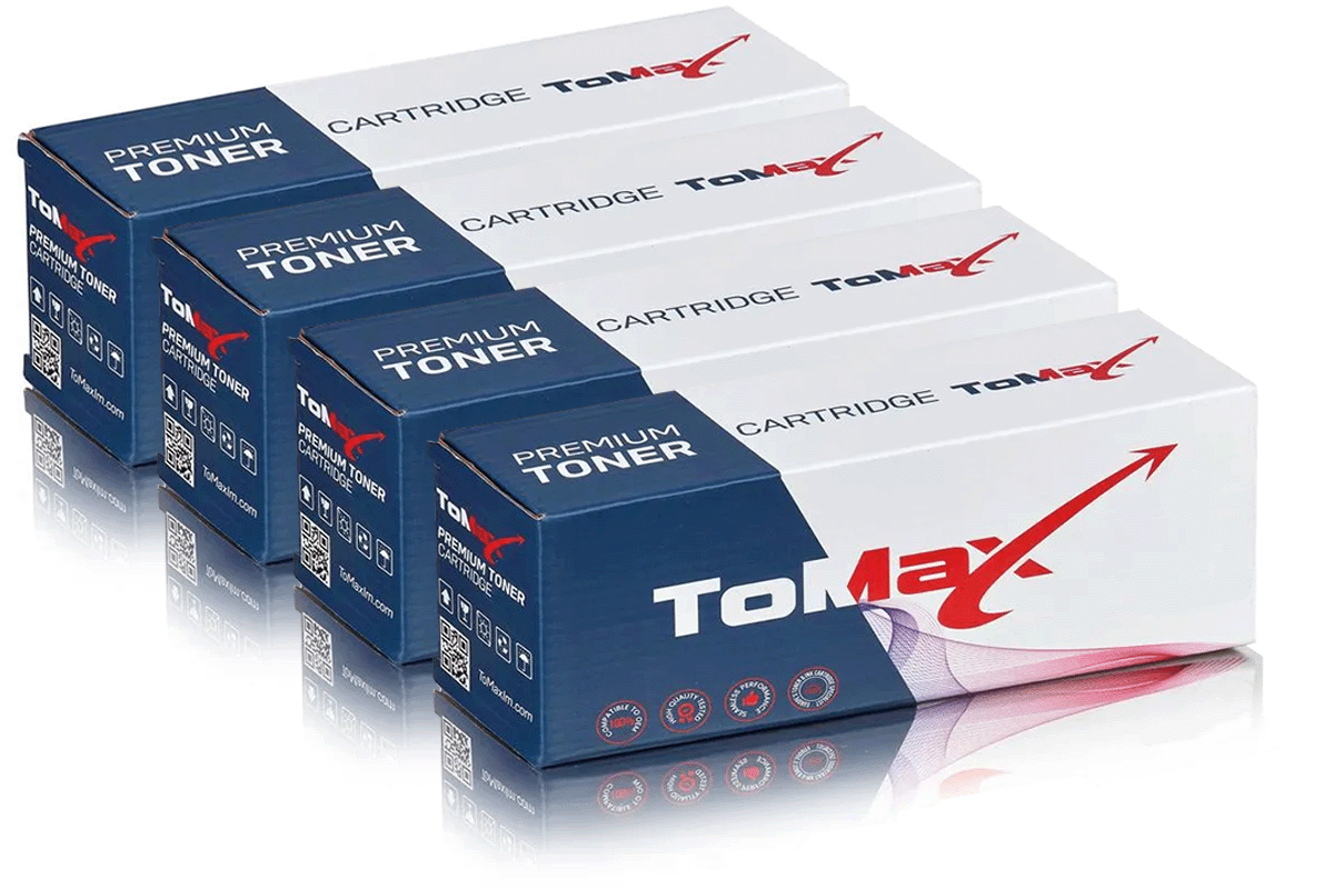 ToMax Multipack ersetzt Konica Minolta A33Kx50 / TN-321x enthält 4 x Tonerkartusche von TonerPartner