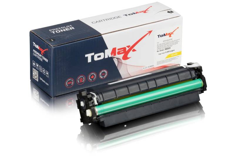 ToMax Premium ersetzt HP CF412X / 410X Toner Gelb von TonerPartner
