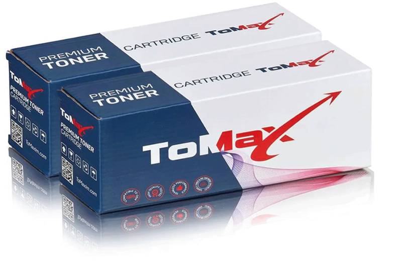 ToMax Sparset ersetzt HP CF217A / 17A enthält 2x Tonerkartusche von TonerPartner