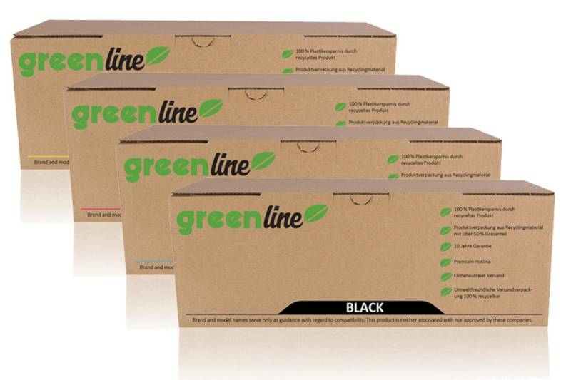 greenline Multipack ersetzt HP SU171A / CLT-K506L enthält 4x Tonerkartusche von TonerPartner