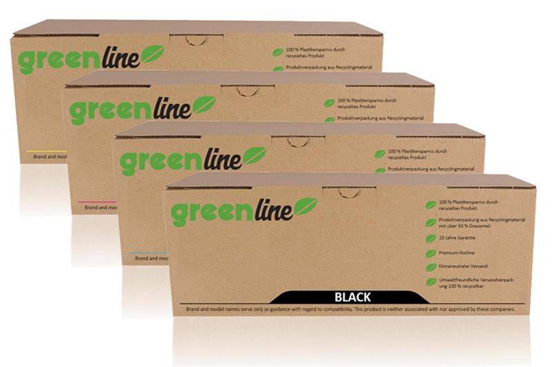 greenline Multipack kompatibel zu Brother TN-426 BK enthält 4x Tonerkartusche von TonerPartner