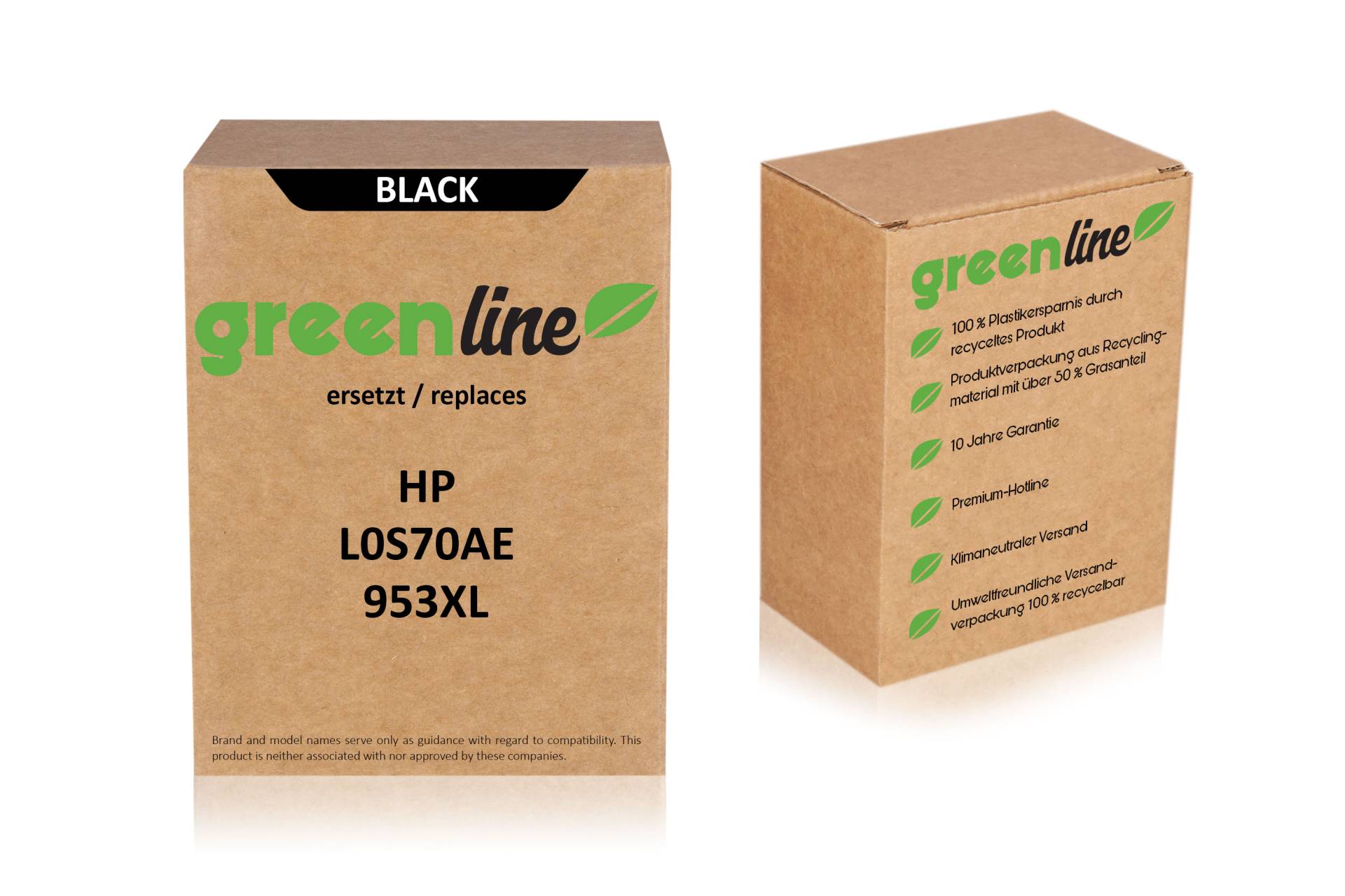 greenline ersetzt HP L0S70AE / 953XL Tintenpatrone, schwarz greenline ersetzt HP L0S70AE / 953XL Tintenpatrone, schwarz von TonerPartner
