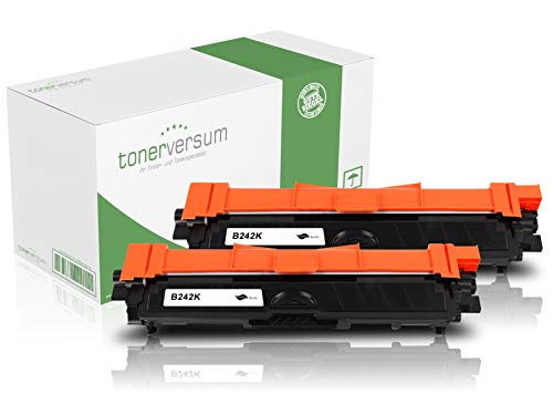 2 Toner kompatibel zu Brother TN-242 TN-246 Schwarz Druckerpatrone für MFC-9332cdw HL-3152cdw DCP-9017cdw MFC-9142cdn MFC-9342cdw HL-3172cdw HL-3142cw DCP-9022cdw Laserdrucker TN-242BK 2 Toner kompatibel zu Brother TN-242 TN-246 Schwarz Druckerpatrone für MFC-9332cdw HL-3152cdw DCP-9017cdw MFC-9142cdn MFC-9342cdw HL-3172cdw HL-3142cw DCP-9022cdw Laserdrucker TN-242BK von Tonerversum