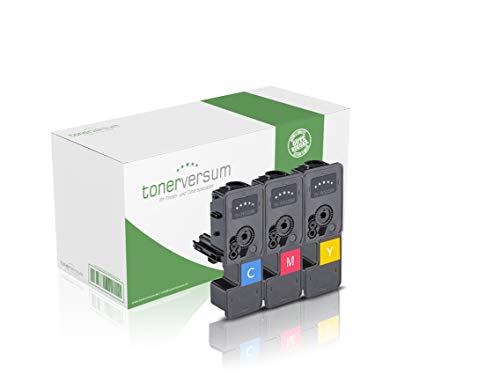 3 Toner kompatibel zu Kyocera TK-5220 Cyan Magenta Gelb für Ecosys M5521cdn M5521cdw P5021cdn P5021cdw Laserdrucker von Tonerversum
