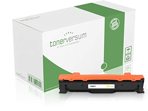 Toner kompatibel mit Samsung CLT-Y504S Gelb für CLP-415n CLP-415nw CLX-4195fn CLX-4195fw CLX-4195n Xpress C1810w C1860 C1860fw Druckerpatrone CLT-504S von Tonerversum